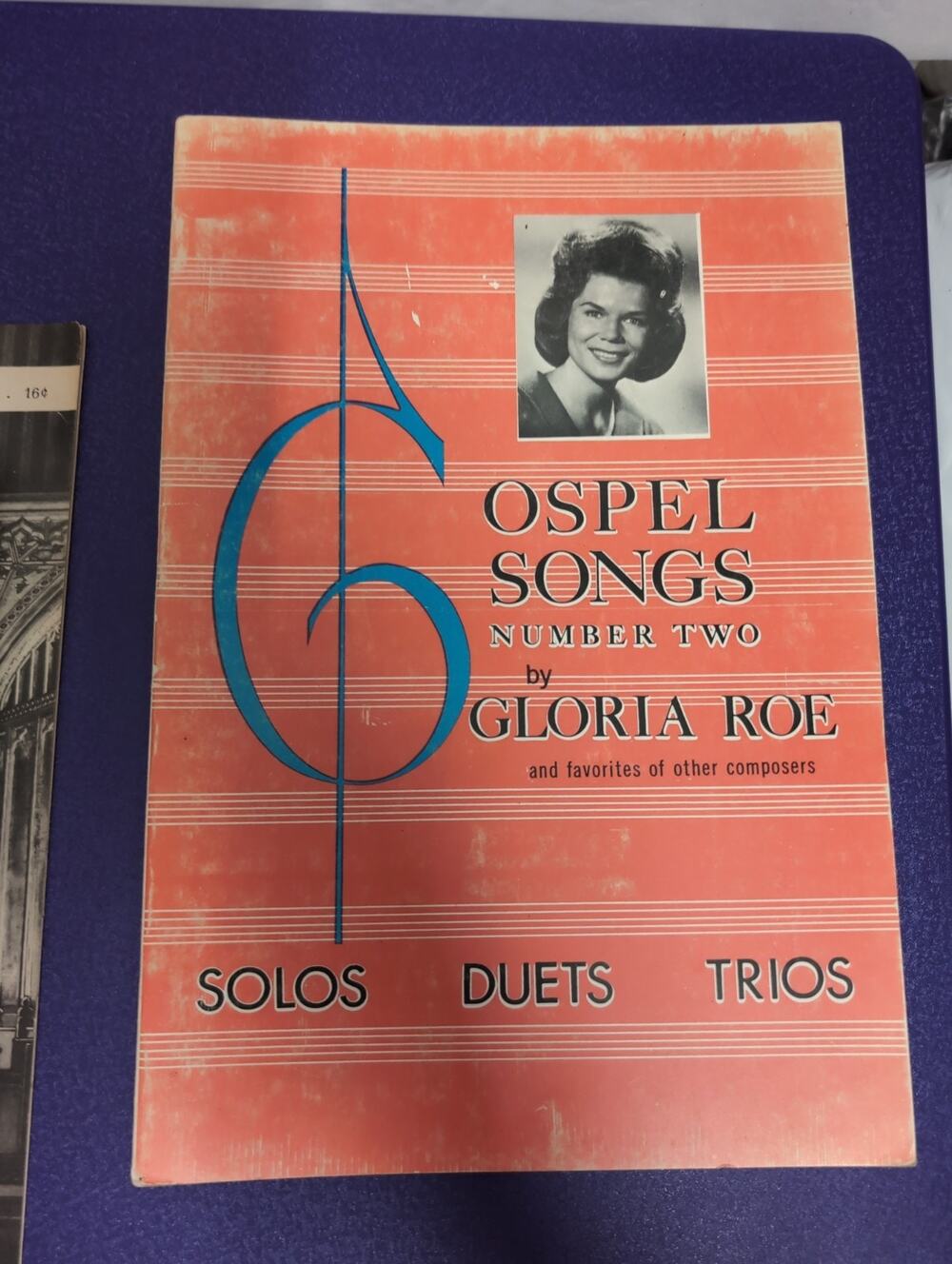 Gospel Songs Number Two by Gloria Roe 1963 Christian Song Book